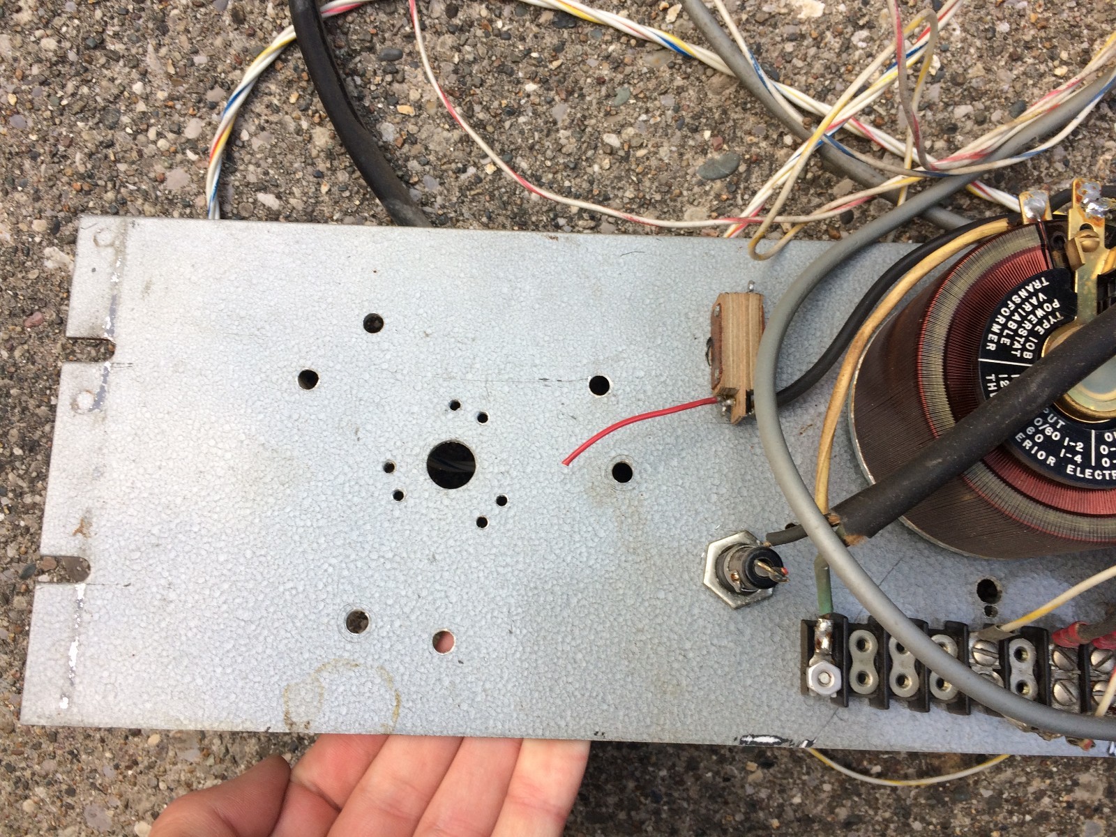 Vintage Rack Mount Variac AC Variable Power Supply w/ Meter Test ...
