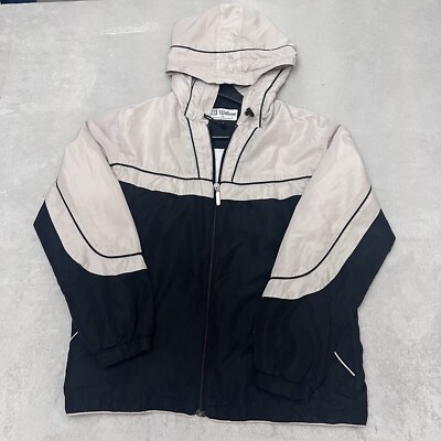 Wilson Hoodie Two Tone Full Zip Jacket Soft Shell/ Mesh Lining Sz