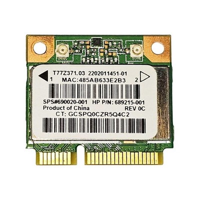 Ralink RT3290 WLAN WiFi Mini PCI-e Karte 690020-001 689215-001