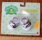 Mattel Cabbage Patch Kids BLACK & WHITE Saddle Shoes for 14" Doll Vintage 1996!