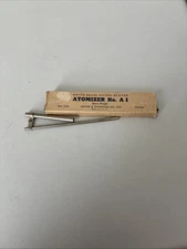 Vintage Devoe Brass Nickel Plated Atomizer No. A1 Not Tested