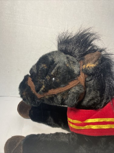 WELLS FARGO Legendary Pony "MIKE" 2016 Black Horse Plush Stuffed Animal Toy - Picture 3 of 9