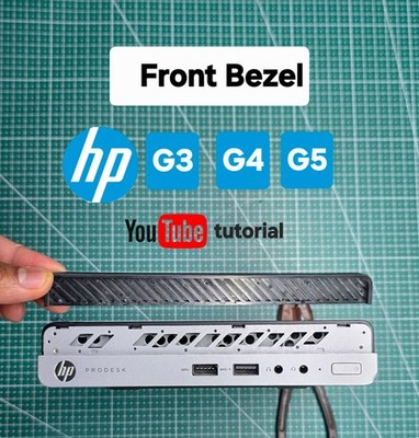 HP ProDesk EliteDesk G3 G4 G5 Front Bazel Ersatz Cover - Frontplatte