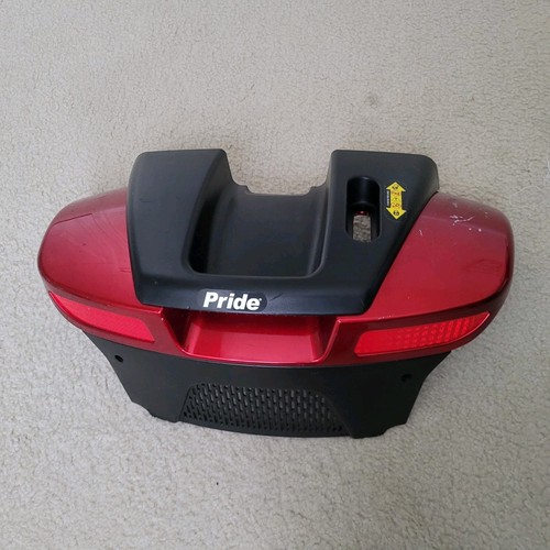 Pride Mobility Scooter Victory Model 9 or 10 Rear Motor Shroud Cover, Red color.
