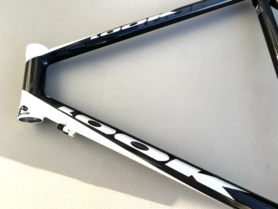 Cuadro de bicicleta de carretera de carbono Look 555 tamaño 57 Foto 2 de 4