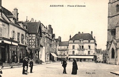 CPA 21 - AUXONNE (Côte d'Or) - Place d'Armes