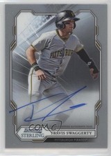 2019 Bowman Sterling Prospect Auto Travis Swaggerty #BSPA-TS Auto 0ma8