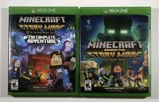 Minecraft Story Mode The Complete Adventure AND Season Two (Microsoft Xbox One)