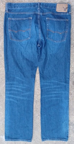 AE Am Eagle Jeans Size 34x32 Original Straight Next Level Flex Men's Excellent - Bild 2 von 5