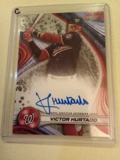 2024 Bowman's Best Victor Hurtado AUTOGRAPH #B24VH Baseball Card