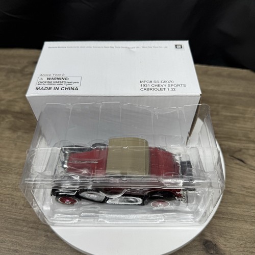 1931 Chevy Sports Cabriolet 1/32 Die Cast ~National Motor Museum Mint ~New-Ray - Picture 3 of 11