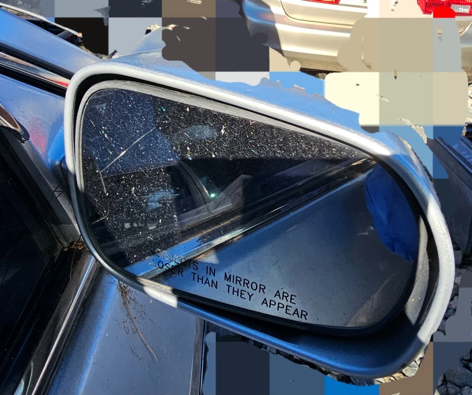 Espejo retrovisor de puerta Honda Accord 1999-2002 plateado lado del pasajero OEM pintado cupé eléctrico Foto 3 de 3