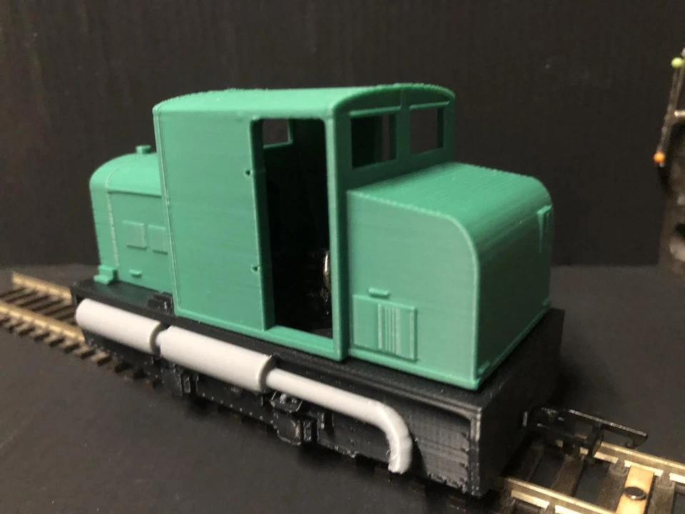 O-16.5 / NG7 Billard T75d Shunter Body – Fits Smokey Joe Chassis - Image 4 of 4