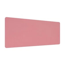 24"x12" Desk Mat Protector, PVC Non-Slip Mouse Pad Mat, Pink