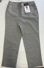 Rafaella Pants Women's Sz 6 Pull-On Pockets Capris Stretch Comfort NWT