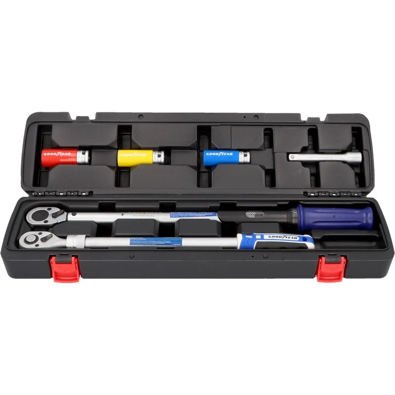 GOODYEAR Radwechsel-Set 6 tlg. Drehmomentschlüssel Umschaltknarre Steckschlüssel - Bild 2 von 4