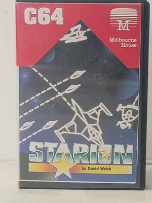 STARION Amstrad C64 Cassette UNTESTED MELBOURNE HOUSE EUC MH332