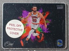 2024-25 Panini One And One Stephen Curry #12 Black Color Blast Case Hit SSP