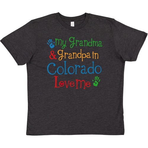 Inktastic Colorado Grandma Grandpa Love Me Youth T-Shirt States Loves Childs Tee