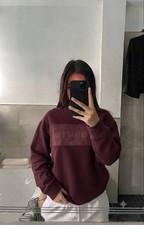 Stussy Sweater Rot Unisex Size M