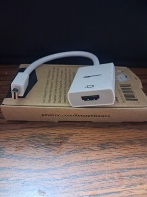 Mini DisplayPort (Thunderbolt) Amazon Basics To HDMI Adapter Display Port