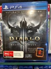 Diablo III (3) Ultimate Evil Edition - PS4 - Like New - PAL/AUS - Read Below