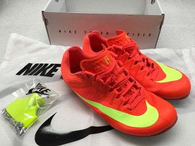 New NIKE ZOOM RIVAL SPRINT TRACK SPIKES SHOES Men s 2.5 / Women s 4 MSRP $75