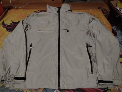 Polbot Vintage 90s Windjacke mit Kapuze Gr. XL, Made in Italy, siehe Fotos