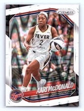2025 Panini Prizm WNBA #10 Aari McDonald White Seismic Prizms