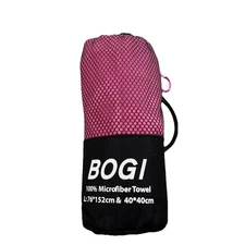 BOGI Microfiber Travel Sports Towel-Quick Dry Towel, Soft Lightweight PINK