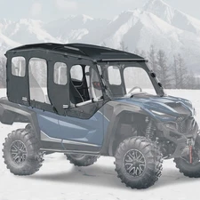 KEMIMOTO Cab Enclosure Upper Soft Door for Yamaha Wolverine X4 / SE 2018-2020