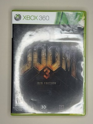 XBOX 360- DOOM 3 BFG EDITION- COMPLETE W/ MANUAL