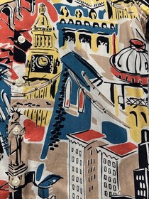 Nuon Relaxed Fit Vibrant Graphic Print Short Sleeve Men's Casual Shirt, Size S.