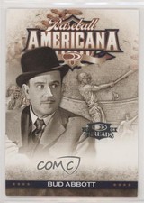 2008 Donruss Threads Baseball Americana 36/500 Bud Abbott #BA-1 5x0