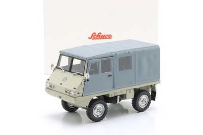 Steyr-Puch Haflinger 4x4 beige / grau 1:18 Schuco