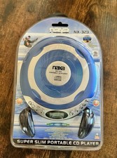 Vintage Y2K Portable CD Player Naxa Unopened Sealed NIB Headphones Frutiger Aero