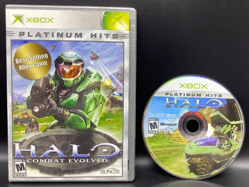 Halo: Combat Evolved (Microsoft Xbox, 2004) Good Condition No Manual