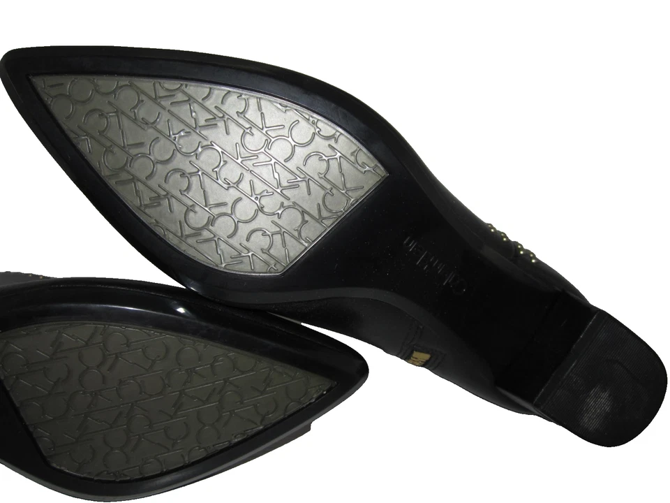 BOTA MUJER CALVIN KLEIN GRAZIANA SEDA VACA TALLA 5.5 NUEVA EN CAJA Foto 3 de 4