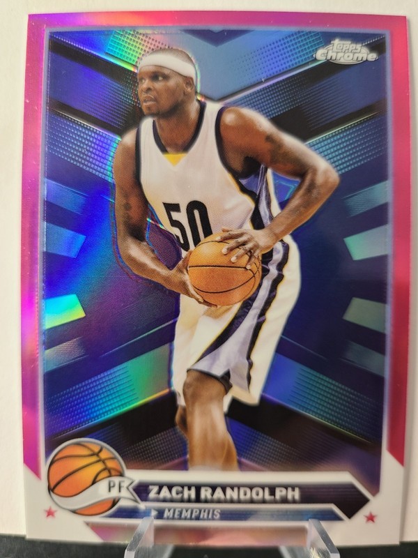 2023-24 Topps Chrome - Zach Randolph #118 Magenta Refractor