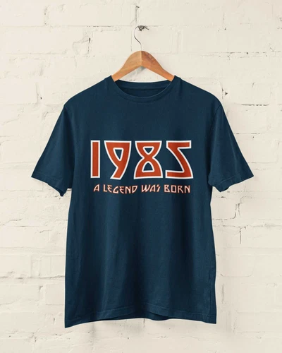 Camiseta 40ª 1985 Nació una leyenda con nombre en la espalda para regalo de cumpleaños 2025 - Imagen 8 de 15