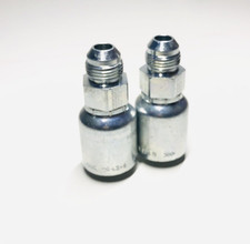  2 PARKER 10343-12-12 MALE HYDRAULIC HOSE FITTINGS P43-3 FH5B