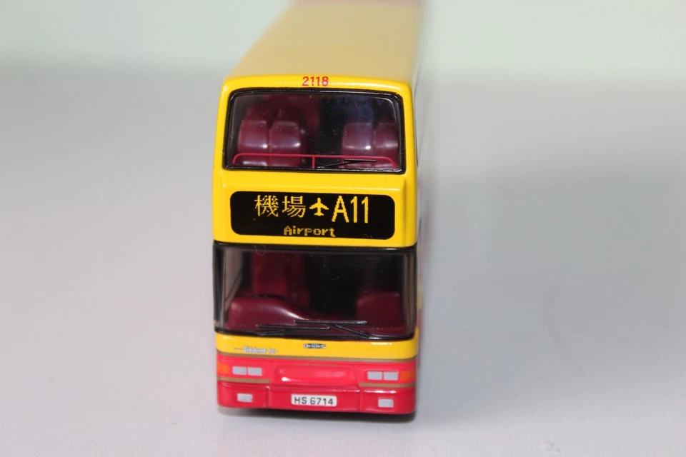 CORGI OOC 1:76 DENNIS DUPLE METSEC TRIDENT BUS HONG KONG CITYFLYER - A11 AIRPORT - Image 2 of 4