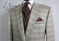 Hickey Freeman Model-Madison wool silk blend two button sport coat 46 R