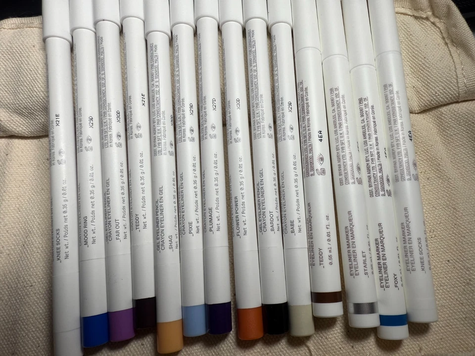 R.E.M. BEAUTY at the borderline 10pc GEL EYELINER PENCIL and 4pc EYLINER MARKER - Image 3 of 4