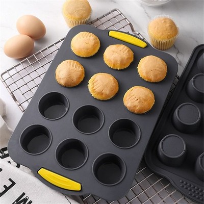 Cupcake Formen 12 Tassen Kapazität Kreativer Dessert Maker Mühelose Reinigung