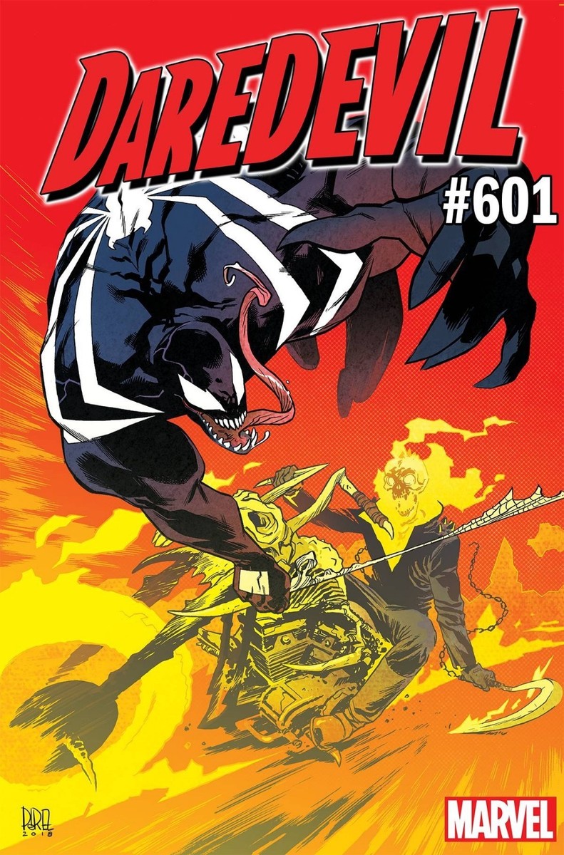 DAREDEVIL 601 RAMON K PEREZ VENOM 30th ANNIVERSARY VARIANT NM | eBay