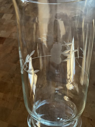 VINTAGE PRINCESS HOUSE HERITAGE GEÄTZTE KRISTALLVASE - Bild 7 von 7