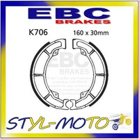 K706 Rachen Hinten EBC Kawasaki GPZ 500 S Ex 500 1987-1993