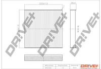 Dr!ve+ DP1110.12.0026 Filter, Innenraumluft FÜR CitroËN Peugeot