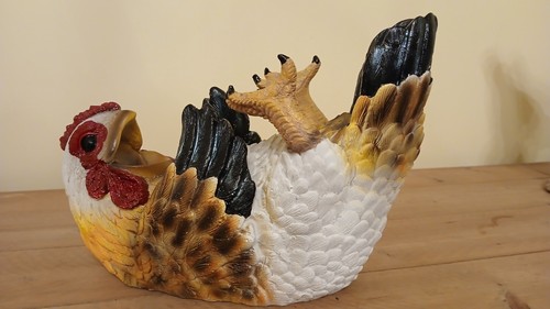 Küche Bunt Huhn Bauernhaus Spaß Wein Flaschenhalter - Bild 3 von 9